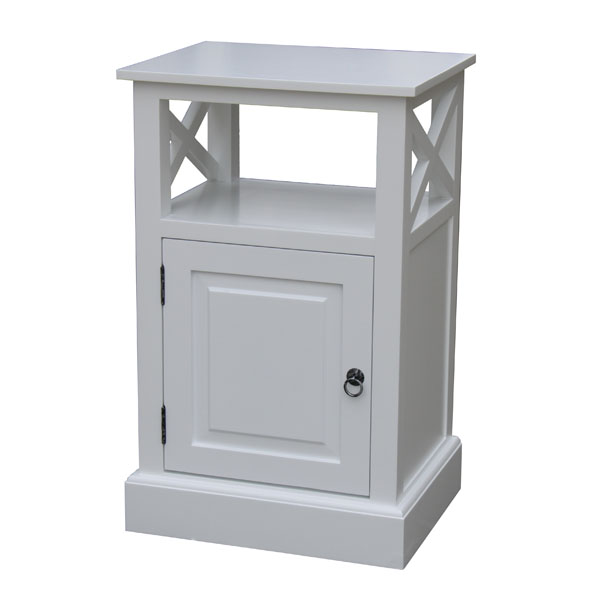 white nightstand